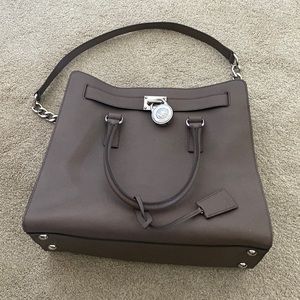 Michael Kors Hamilton Saffiano Leather Large Tote
